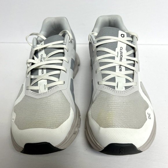 On Cloudrunner Running Shose White/Frost, Size Women's 10 M - Picture 4 of 6